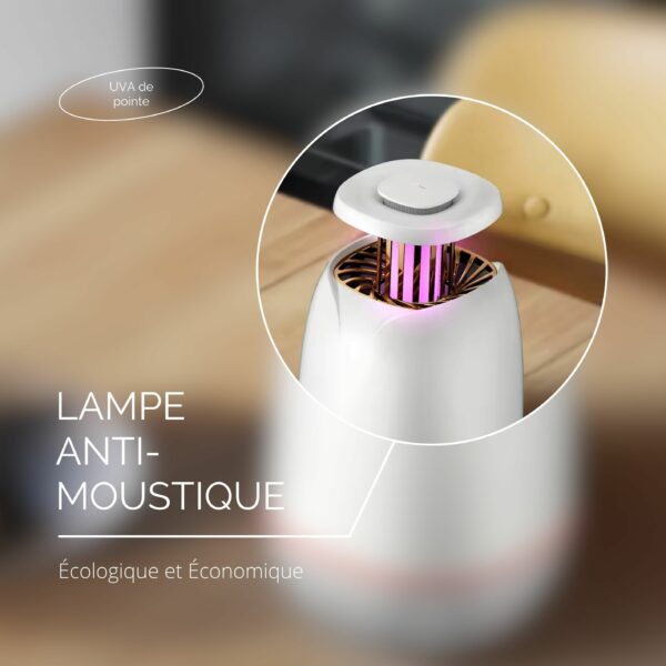 Lampe anti-moustique UV efficace